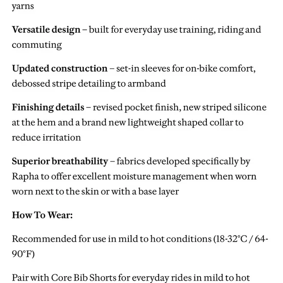 Rapha Core Jersey - Picture 5 of 6